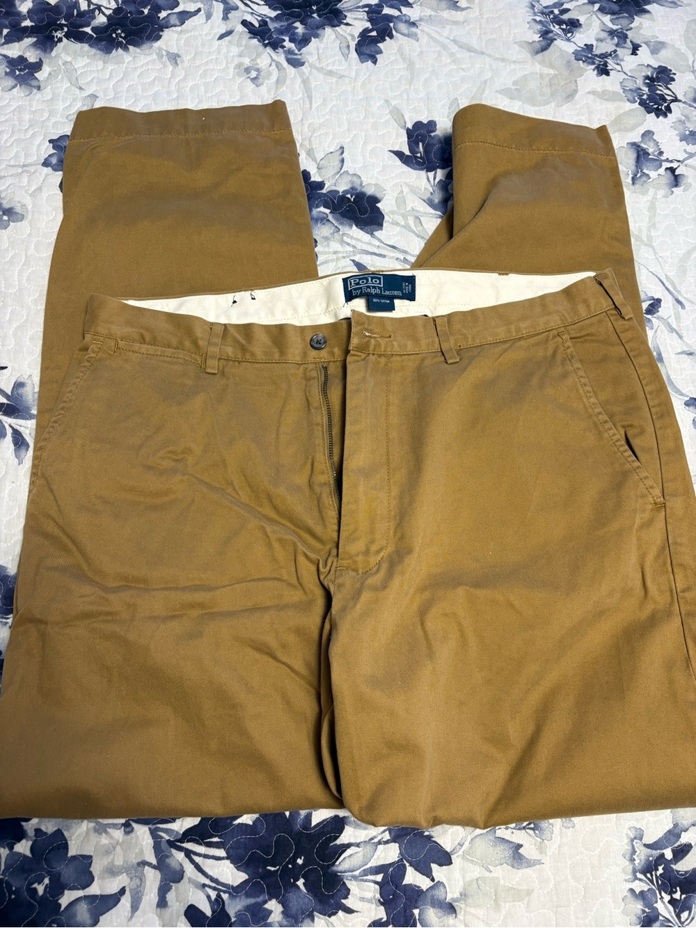 Polo by Ralph Lauren Tan/Brown Men's Classic Chino Pants